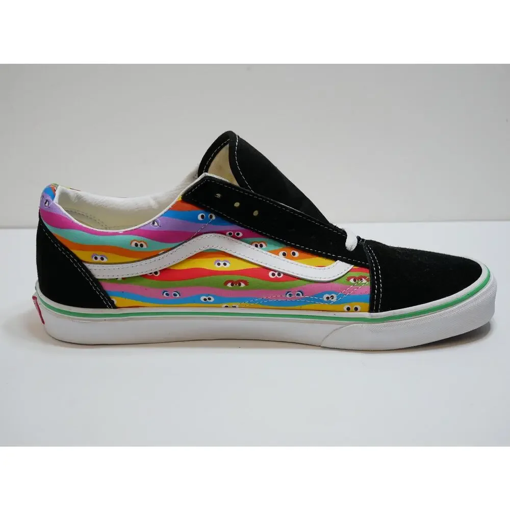 NEW VANS X SESAME STREET LIMITED EDITION OLD SKOOL BLACK MENS SIZE - 11.5 - Picture 7 of 16